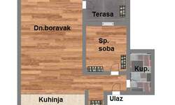Dvosoban stan, Novi Sad, GRBAVICA, prodaja, 47m2, 145050e, id893977