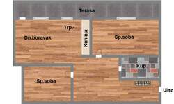 Trosoban stan, Novi Sad, prodaja, 87m2, 147400e, id910549