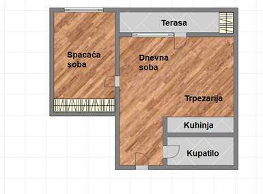 Dvosoban stan, Novi Sad, Bulevar Evrope, prodaja, 37m2, 100908e, id916286