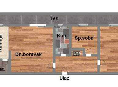 Trosoban stan, Novi Sad, Salajka, prodaja, 72m2, 179450e, id924124