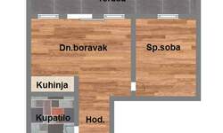 Dvosoban stan, Novi Sad, Novi Sad, prodaja, 43m2, 106059e, id932029