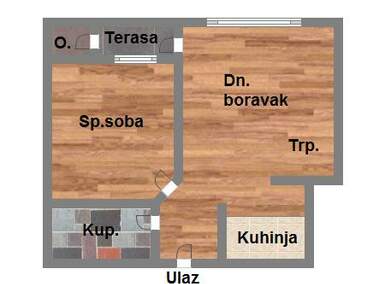 Jednoiposoban stan, Novi Sad, prodaja, 36m2, 91670e, id943834
