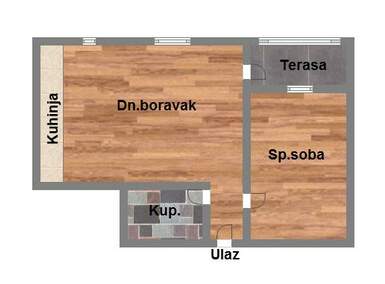 Dvosoban stan, Novi Sad, prodaja, 37m2, 74580e, id955862