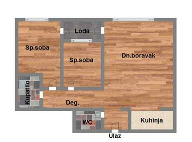 Trosoban stan, Novi Sad, Bulevar Evrope, prodaja, 60m2, 142000e, id957198