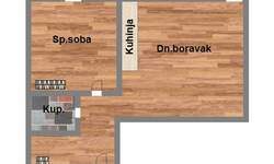 Dvosoban stan, Novi Sad, prodaja, 45m2, 137510e, id959335