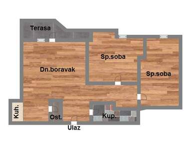 Trosoban stan, Novi Sad, Telep, prodaja, 65m2, 149830e, id976953