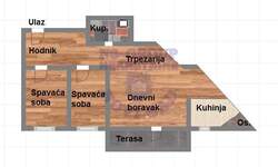 Trosoban stan, Novi Sad, prodaja, 62m2, 142600e, id1006972