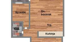 Dvosoban stan, Novi Sad, prodaja, 48m2, 119200e, id1014463