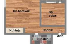 Dvosoban stan, Novi Sad, Bulevar Evrope, prodaja, 49m2, 118450e, id1173260