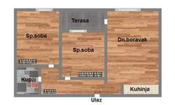 Trosoban stan, Novi Sad, Telep, prodaja, 62m2, 143840e, id1198236