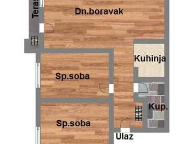 Trosoban stan, Novi Sad, prodaja, 59m2, 90750e, id1198957