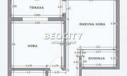 Dvosoban stan, Beograd, Mirijevo I, prodaja, 46m2, 85700e, id1204040