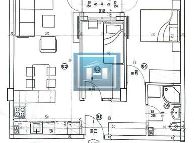 Dvosoban stan, Paraćin, prodaja, 52m2, 60060e, id1225545