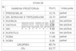 Trosoban stan, Niš, Čalije, prodaja, 63m2, 108400e, id1237407