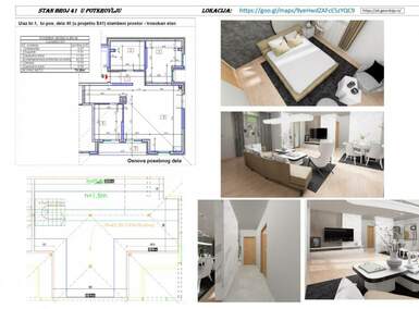 Dvoiposoban stan, Zlatibor, prodaja, 79m2, 155000e, id921763