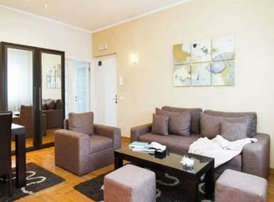 Trosoban stan, Beograd, Skadarlija, izdavanje, 56m2, 850e, id1246996