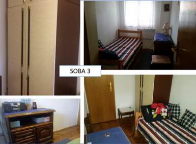 Trosoban stan, Beograd, Borča, izdavanje, 50m2, 400e, id1251786