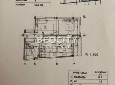 Dvosoban stan, Novi Sad, Rotkvarija, prodaja, 64m2, 195000e, id1252692