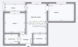 Trosoban stan, Beograd, Mirijevo I, prodaja, 59m2, 109150e, id1253349