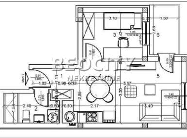 Dvosoban stan, Novi Sad, Adice, prodaja, 36m2, 62000e, id1255760