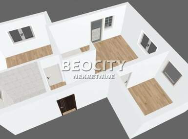 Cetvorosoban stan, Beograd, Voždovac, prodaja, 57m2, 182400e, id1256997