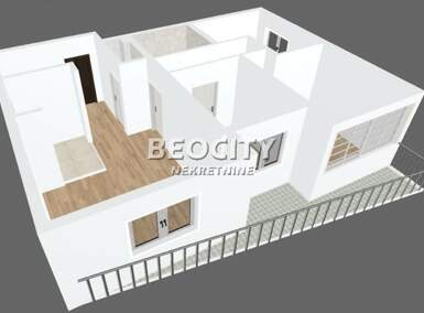 Cetvorosoban stan, Beograd, Voždovac, prodaja, 76m2, 243200e, id1257004