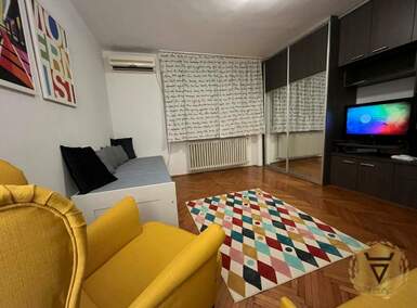 Jednosoban stan, Beograd, Tašmajdan, izdavanje, 40m2, 630e, id1257024