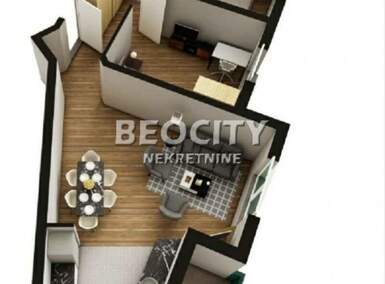 Trosoban stan, Novi Sad, Telep, prodaja, 72m2, 156000e, id1259369