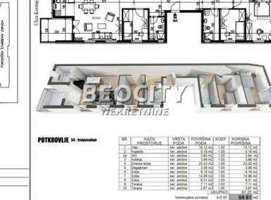 Cetvorosoban stan, Novi Sad, Adice, prodaja, 89m2, 140000e, id1260109