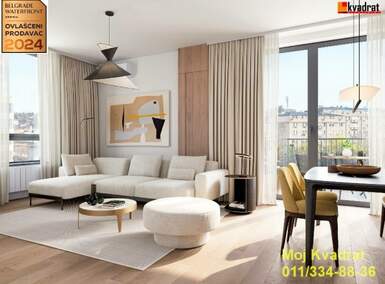 Cetvorosoban stan, Beograd, Beograd na vodi, prodaja, 103m2, 410888e, id1260620