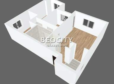 Cetvorosoban stan, Beograd, Voždovac, prodaja, 75m2, 232500e, id1277338