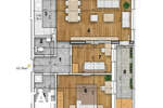 Dvoiposoban stan, Novi Sad, Centar, prodaja, 62m2, 200850e, id1292987