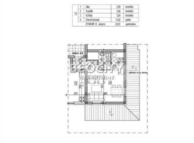 Dvosoban stan, Beograd, Vidikovačka Padina, prodaja, 40m2, 82000e, id1317501