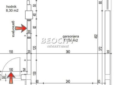 Jednosoban stan, Beograd, Žarkovo, prodaja, 18m2, 48345e, id1317673