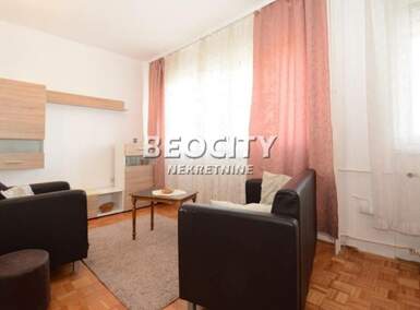 Trosoban stan, Beograd, Blok 61, izdavanje, 52m2, 550e, id1318535