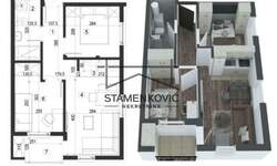 Dvoiposoban stan, Novi Sad, Adice, prodaja, 40m2, 71200e, id914426