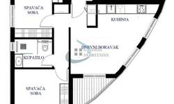 Dvoiposoban stan, Beograd, Zeleno Brdo, prodaja, 54m2, 160000e, id1325095