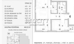 Trosoban stan, Novi Sad, Adice, prodaja, 50m2, 87500e, id1331021