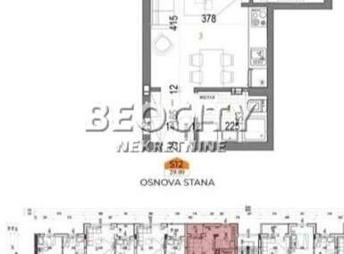 Dvosoban stan, Novi Sad, Telep, prodaja, 30m2, 81000e, id1337458