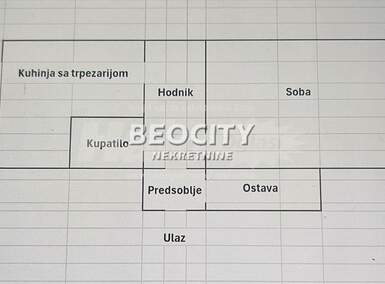 Jednosoban stan, Beograd, Žarkovo, prodaja, 32m2, 75000e, id1338023