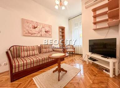 Trosoban stan, Beograd, Vračar (centar), izdavanje, 50m2, 800e, id1339103