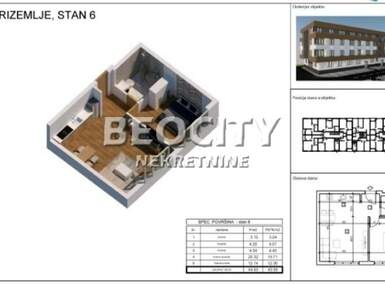 Dvosoban stan, Novi Sad, Adice, prodaja, 44m2, 82060e, id1339234