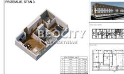 Trosoban stan, Novi Sad, Adice, prodaja, 57m2, 103460e, id1350179