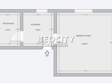 Jednosoban stan, Beograd, Voždovac, prodaja, 36m2, 87900e, id1350544