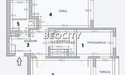 Dvosoban stan, Beograd, Batajnica, prodaja, 60m2, 110000e, id1354952